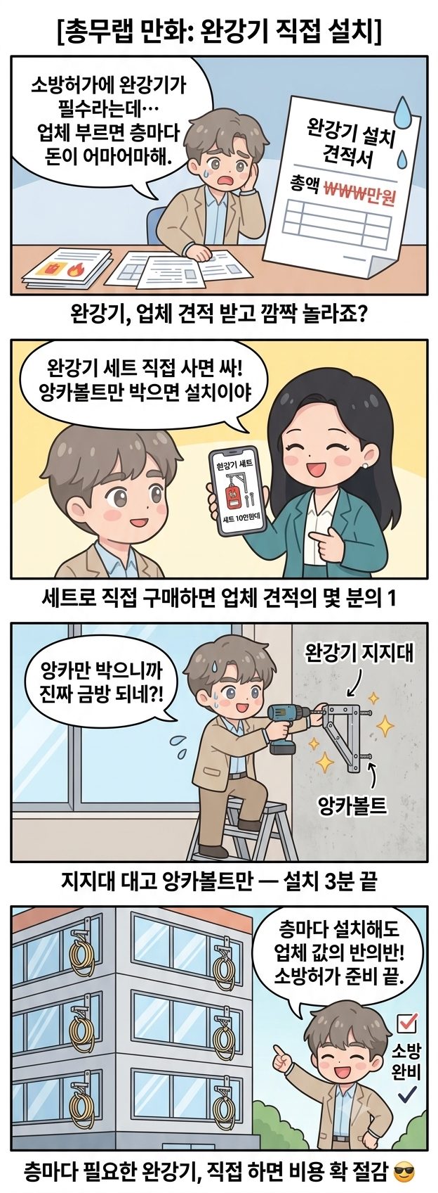 🪢 완강기, 업체 부르지 말고 직접 하세요